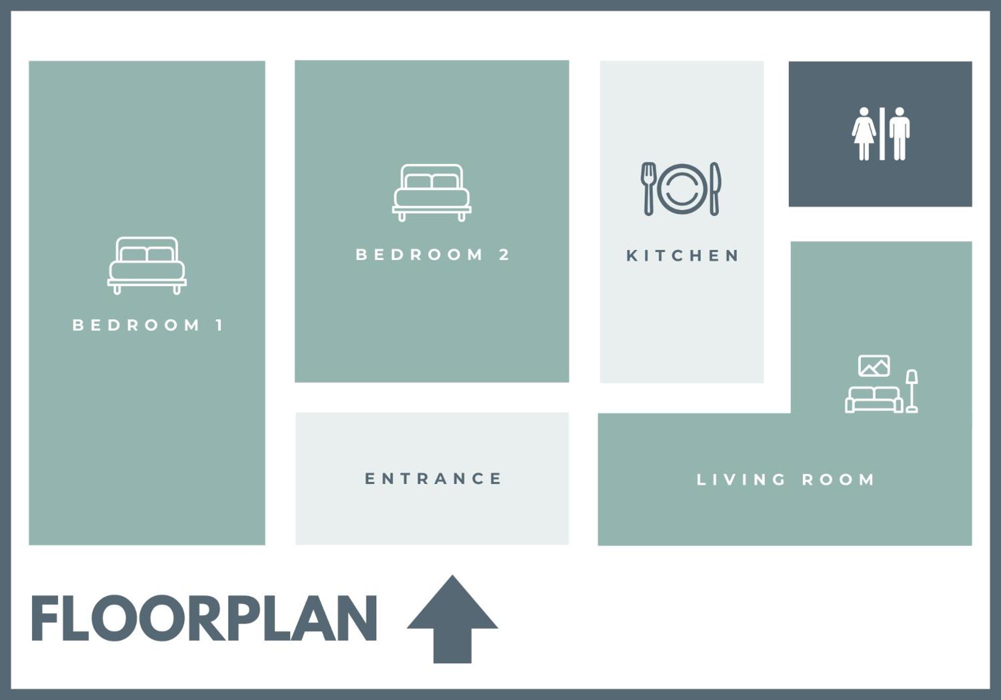 Free Parking, Airconditioning, 2 Bdr, Super Location *